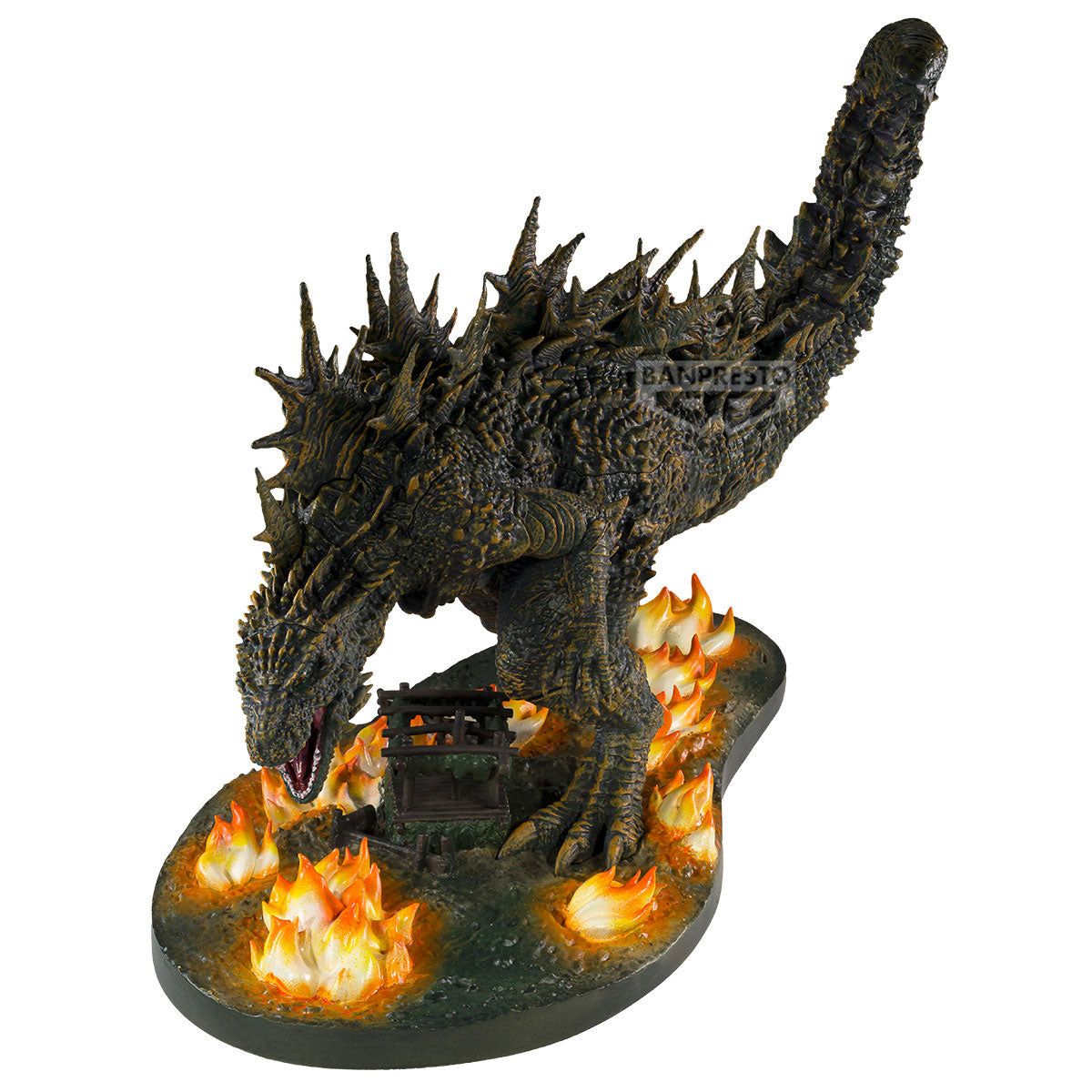 Godzilla Minus One Godzilla Odo Island Attack Image Version Art Vignette Statue By Banpresto -Banpresto - India - www.superherotoystore.com
