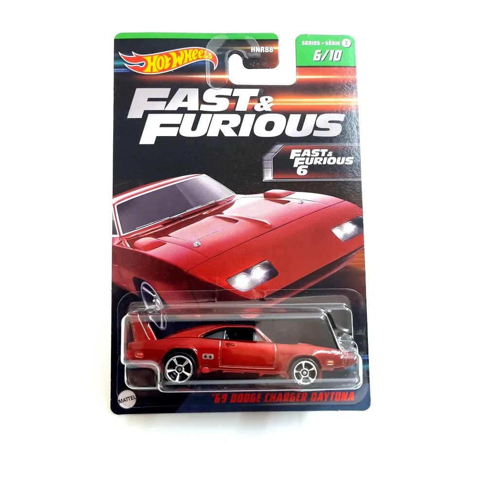 Fast & Furious 6 69 Dodge Charger Datona 1:64 Scale Die-Cast Car by Hot Wheels (6/10) -Hot Wheels - India - www.superherotoystore.com