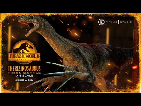Jurassic World: Dominion (Film) Therizinosaurus Bonus Version Statue by Prime 1 Studio