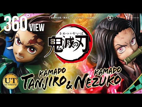 Demon Slayer: Kimetsu No Yaiba Kamado Tanjiro & Kamado Nezuko Bonus Version By Prime1 Studios