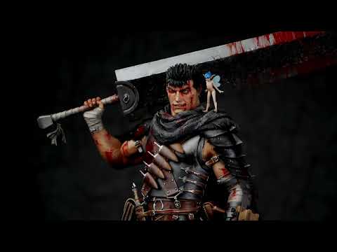 Guts, Lost Children Arc, The Black Swordsman (Redecoration Version) Statues By Gecco Co -Gecco Co - India - www.superherotoystore.com