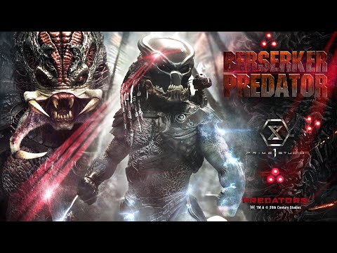 Predators (Film) Berserker Predator DX Bonus Version Statue by Prime 1 Studio