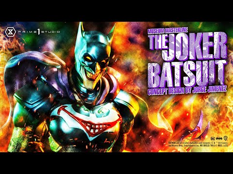 Batman (Comics) The Joker Batsuit (Concept Design by Jorge Jimenez) Bonus Version by Prime 1 Studio