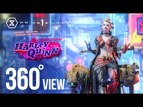 Batman (Comics) Cyberpunk Harley Quinn Statue By Prime1 Studios -Prime 1 Studio - India - www.superherotoystore.com