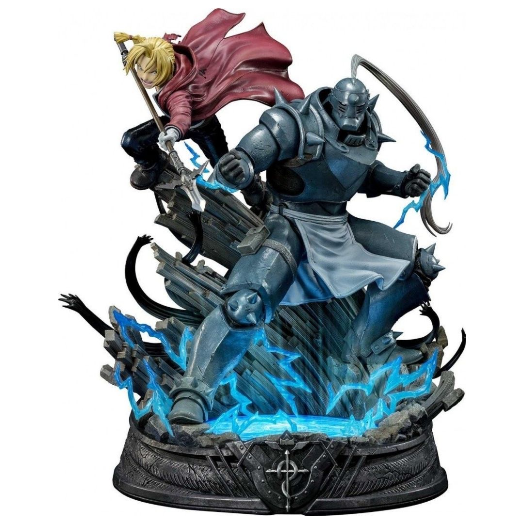 FullMetal Alchemist Edward &amp; Alphanso Elric Deluxe Version Statue by Prime 1 Studios -Prime 1 Studio - India - www.superherotoystore.com