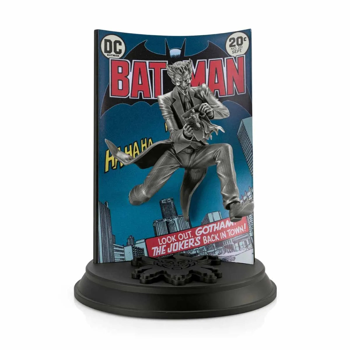 Joker Batman Volume 1 #251 Limited Edition Metal Figurine by Royal Selangor -Royal Selangor - India - www.superherotoystore.com