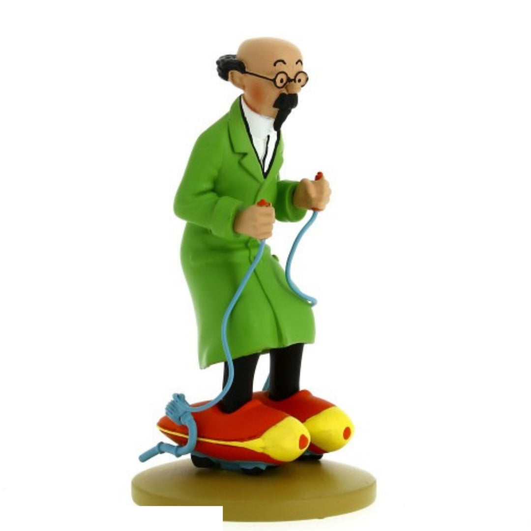 Adventures of Tintin Calculus On Roller Skates statue By Moulinsart -Moulinsart - India - www.superherotoystore.com