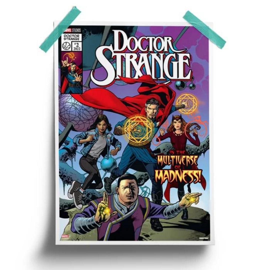 Strange Comic Cover - Marvel Official Poster -Redwolf - India - www.superherotoystore.com