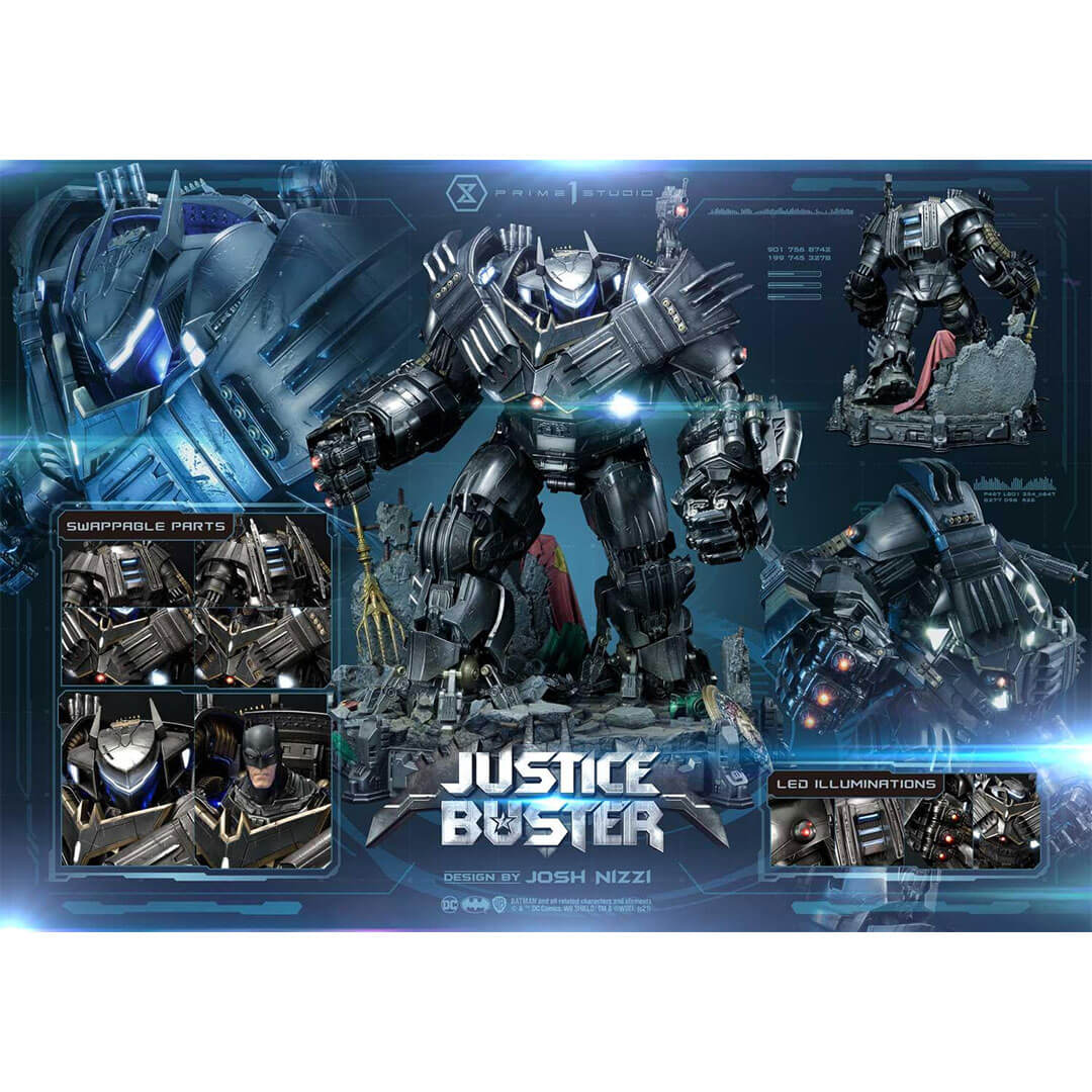 DC Comics Museum Masterline Justice Buster Limited Edition Statue by Prime 1 Studios -Prime 1 Studio - India - www.superherotoystore.com