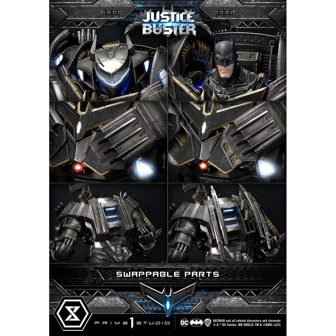 DC Comics Museum Masterline Justice Buster Limited Edition Statue by Prime 1 Studios -Prime 1 Studio - India - www.superherotoystore.com