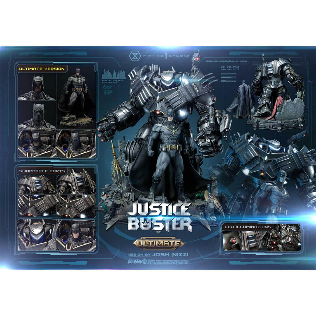 DC Comics Ultmate Version Museum Masterline Justice Buster Limited Edition Statue by Prime 1 Studios -Prime 1 Studio - India - www.superherotoystore.com