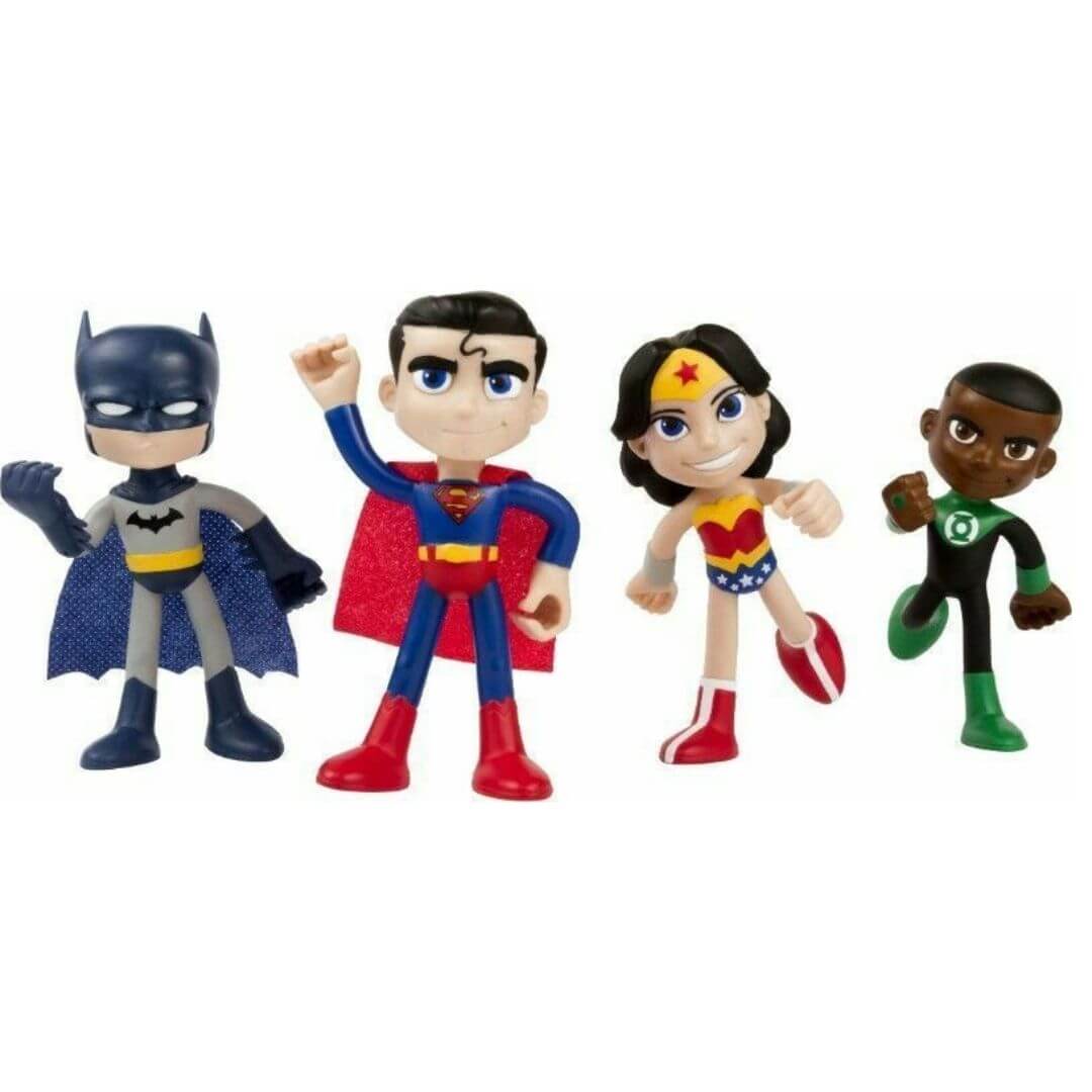 Justice League Action Bendable Set by NJ Croce -NJ Croce - India - www.superherotoystore.com