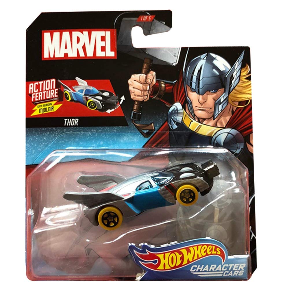 Marvel Character Car Thor 1:64 Scale Die-Cast Car by Hot Wheels -Hot Wheels - India - www.superherotoystore.com