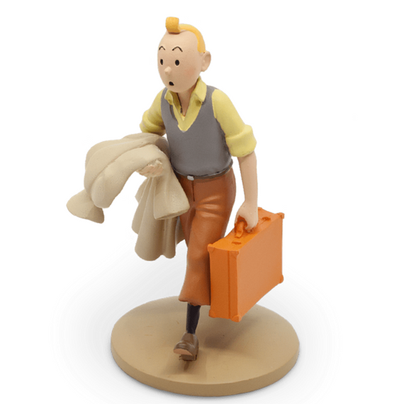 Adventures of Tintin - Tintin On Road Statue By Moulinsart -Moulinsart - India - www.superherotoystore.com
