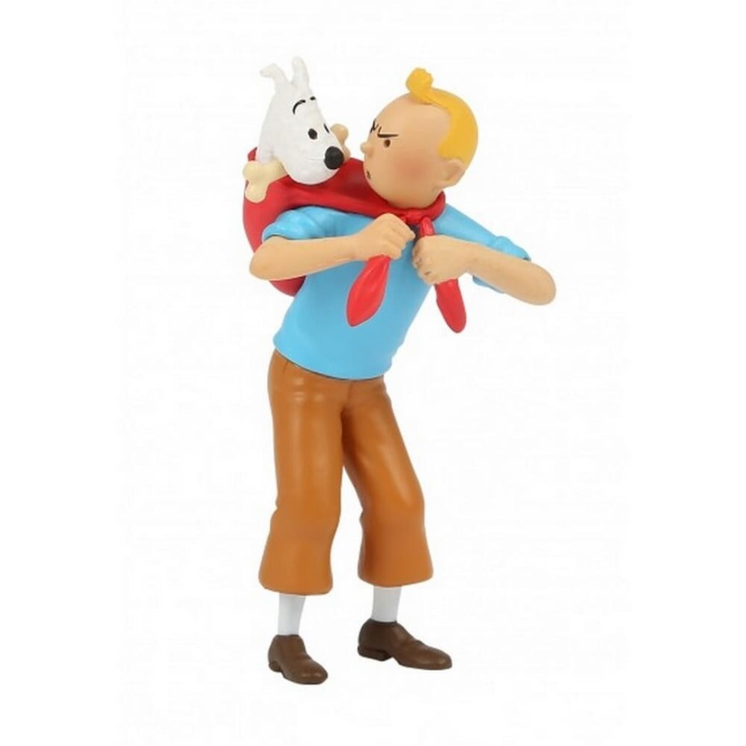 Adventures of Tintin - Tintin Carrying Snowy Mini Figure by Moulinsart -Moulinsart - India - www.superherotoystore.com