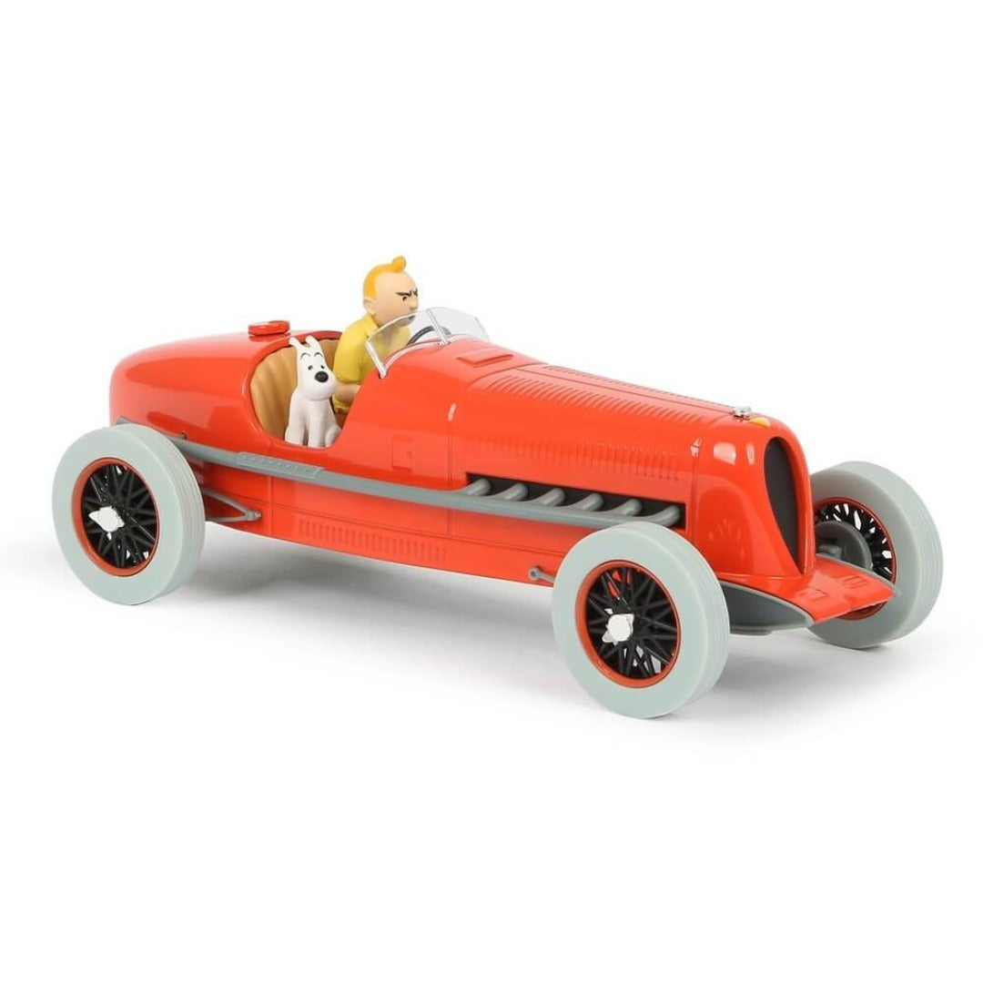 Adventures of Tintin - 1:24 Scale Red Racing Car by Moulinsart -Moulinsart - India - www.superherotoystore.com