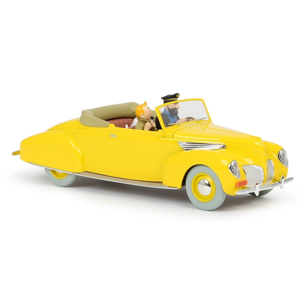 Adventures of Tintin - 1:24 Scale The Lincoln Zephyr Car by Moulinsart -Moulinsart - India - www.superherotoystore.com