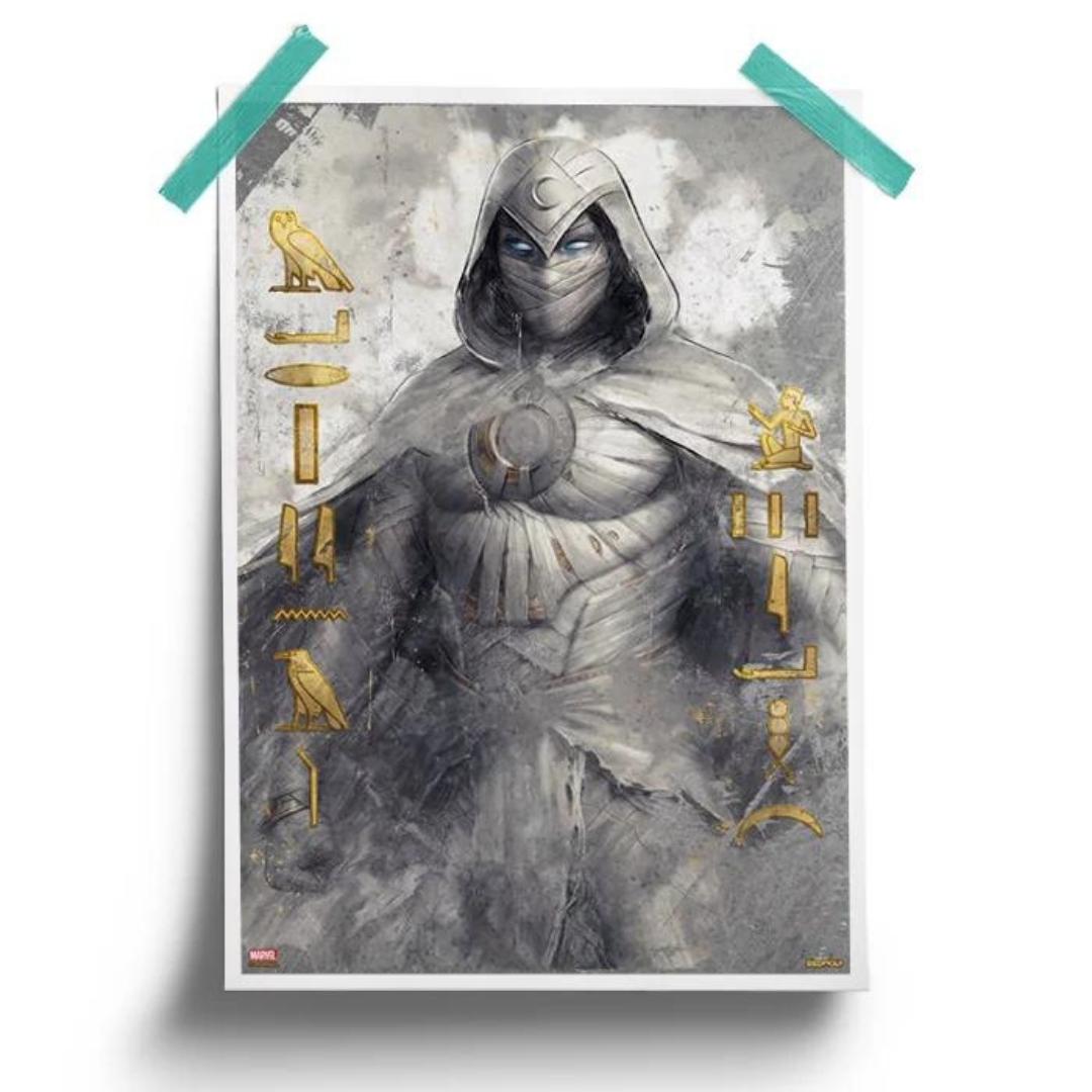 Lord Of The Moon - Marvel Official Moon Knight Poster -Redwolf - India - www.superherotoystore.com