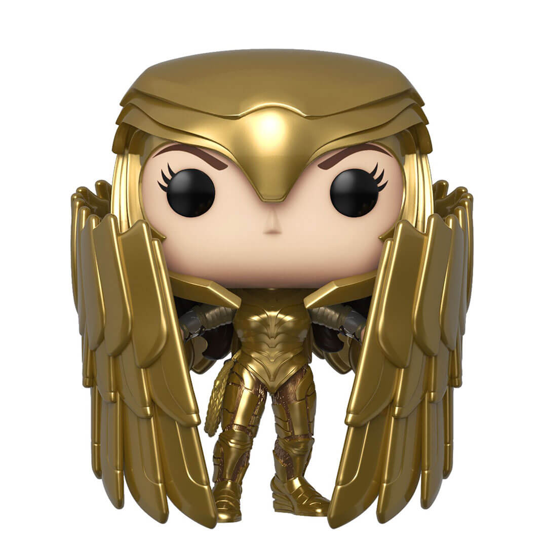Wonder Woman 1984: Gold Shield Pose Wonder Woman Pop! Vinyl Figure by Funko -Funko - India - www.superherotoystore.com