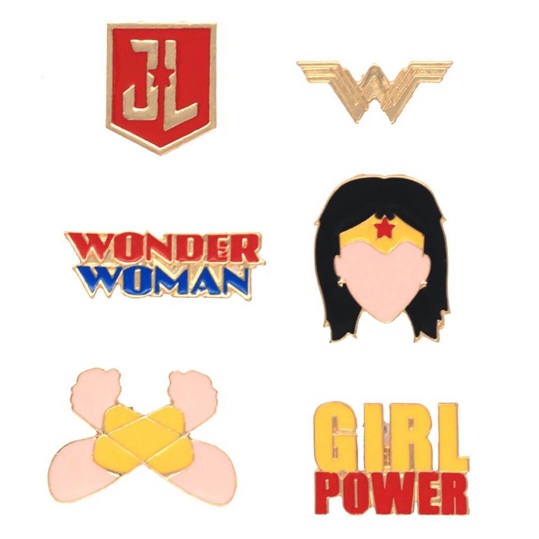 Justice League Wonder Woman Pin Set by EFG -EFG - India - www.superherotoystore.com
