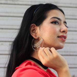 Justice League Wonder Woman Hope Earrings by EFG -EFG - India - www.superherotoystore.com