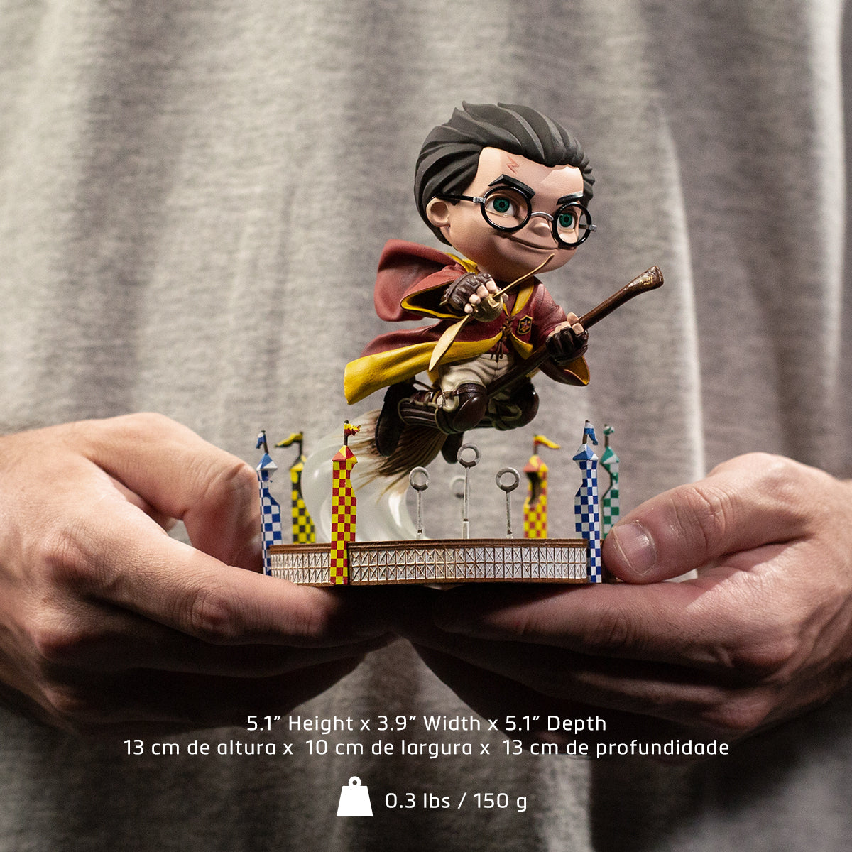 Harry Potter at the Quidditch Match MiniCo Figure by Iron Studios -MiniCo - India - www.superherotoystore.com