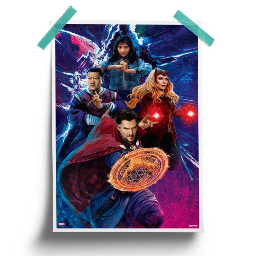 Multiverse Saviours Marvel Official Poster -Redwolf - India - www.superherotoystore.com