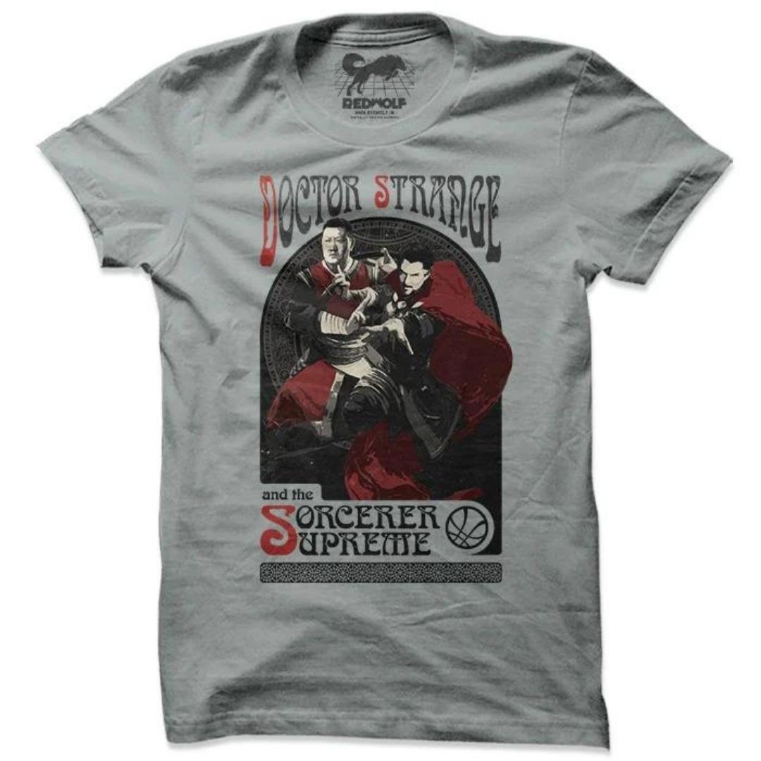 Strange &amp; Sorcerer Supreme - Marvel Official Doctor Strange T-shirt -Redwolf - India - www.superherotoystore.com