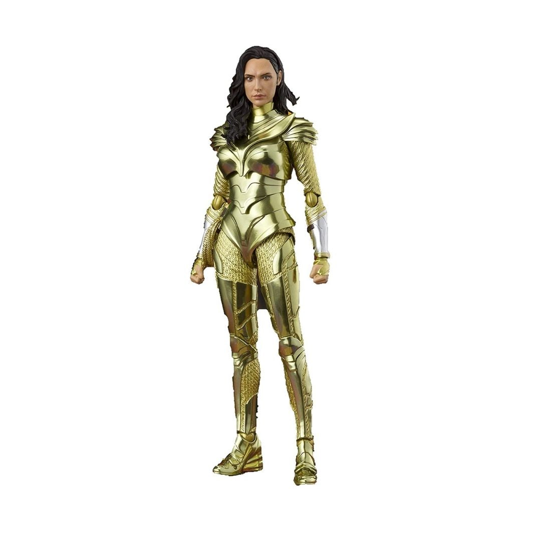 Wonder Woman 1984 Wonder Woman Golden Armor S.H.Figuarts Figure by Bandai -SH Figuarts - India - www.superherotoystore.com