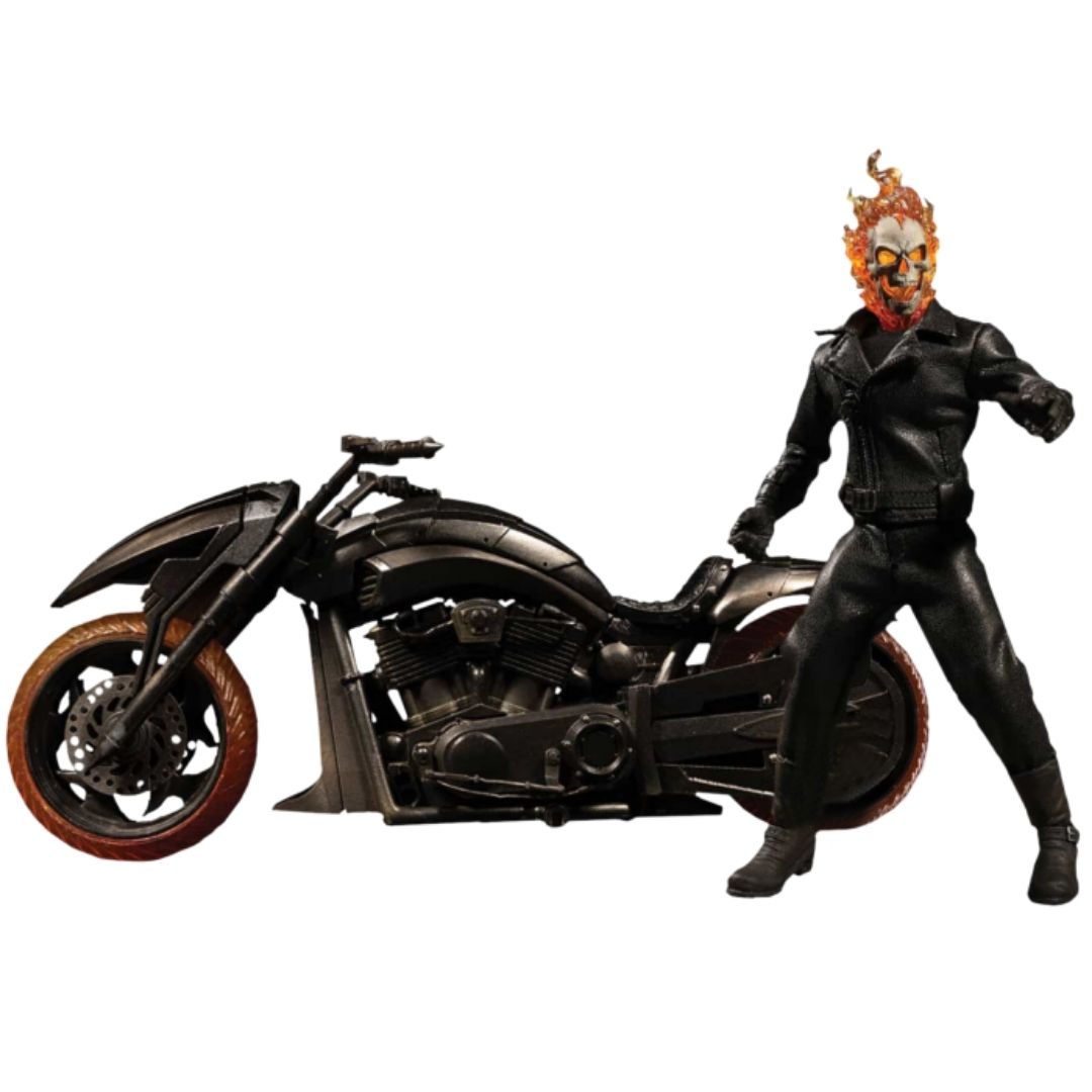 Ghost Rider and Hell Cycle One:12 Collective Figure Set by Mezco Toys -Mezco Toys - India - www.superherotoystore.com