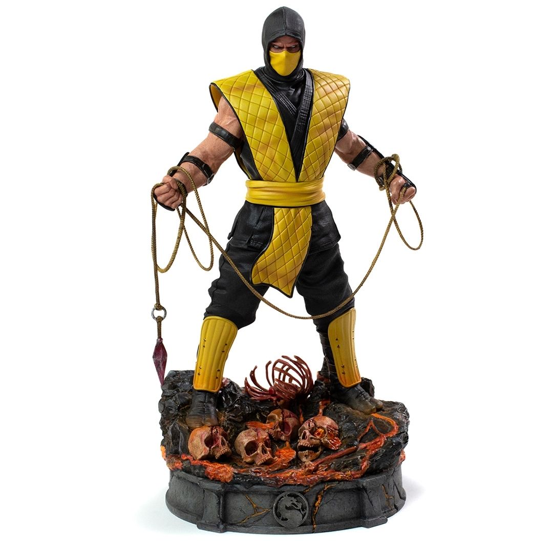 Mortal Kombat Scorpion 1/10th Scale Statue by Iron Studios -Iron Studios - India - www.superherotoystore.com