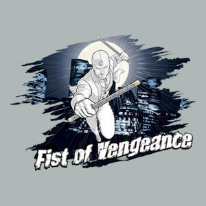 Fist Of Vengeance - Marvel Official Moon Knight T-shirt -Redwolf - India - www.superherotoystore.com