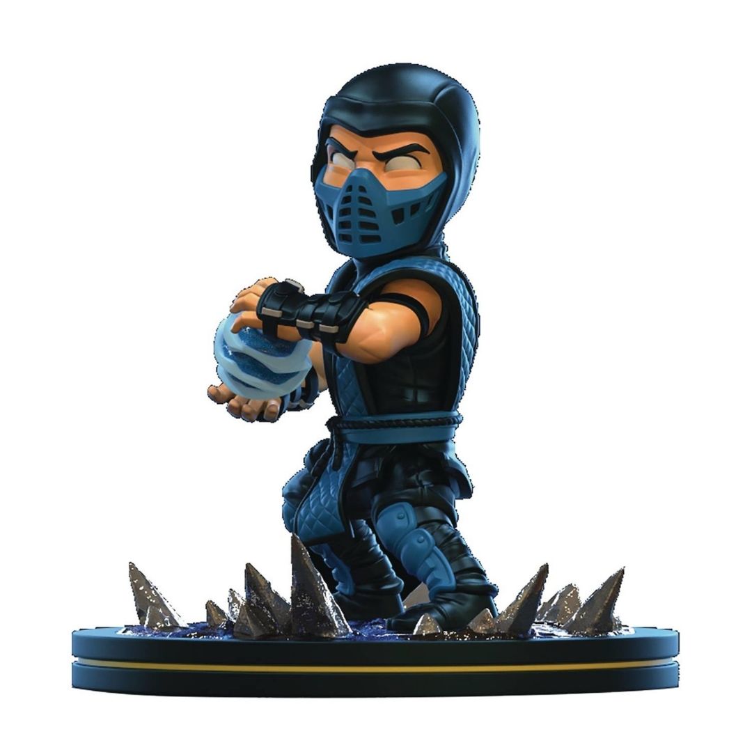 Mortal Kombat Sub-Zero Q-Fig by Quantum Mechanix (Damaged Box) -Superherotoystore.com - India - www.superherotoystore.com