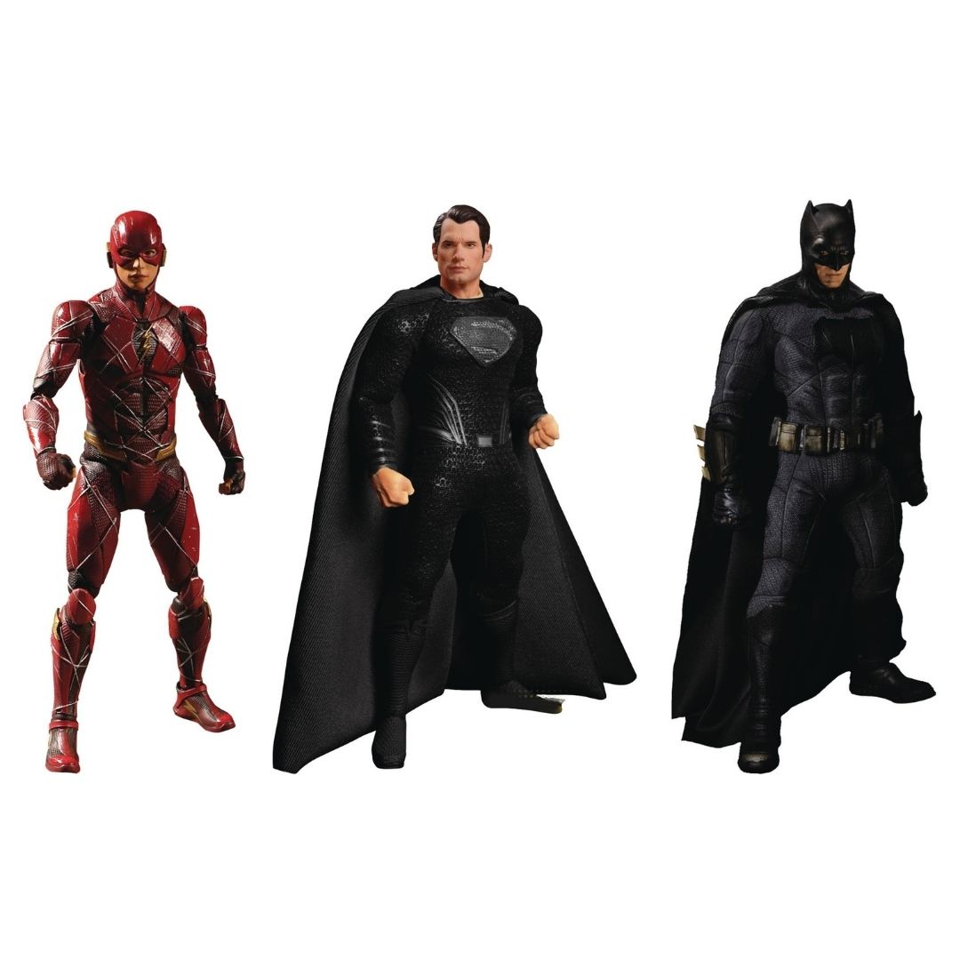 DC Zack Snyder Justice League Deluxe One:12 Collective Steel Boxed Set by Mezco Toys -Mezco Toys - India - www.superherotoystore.com