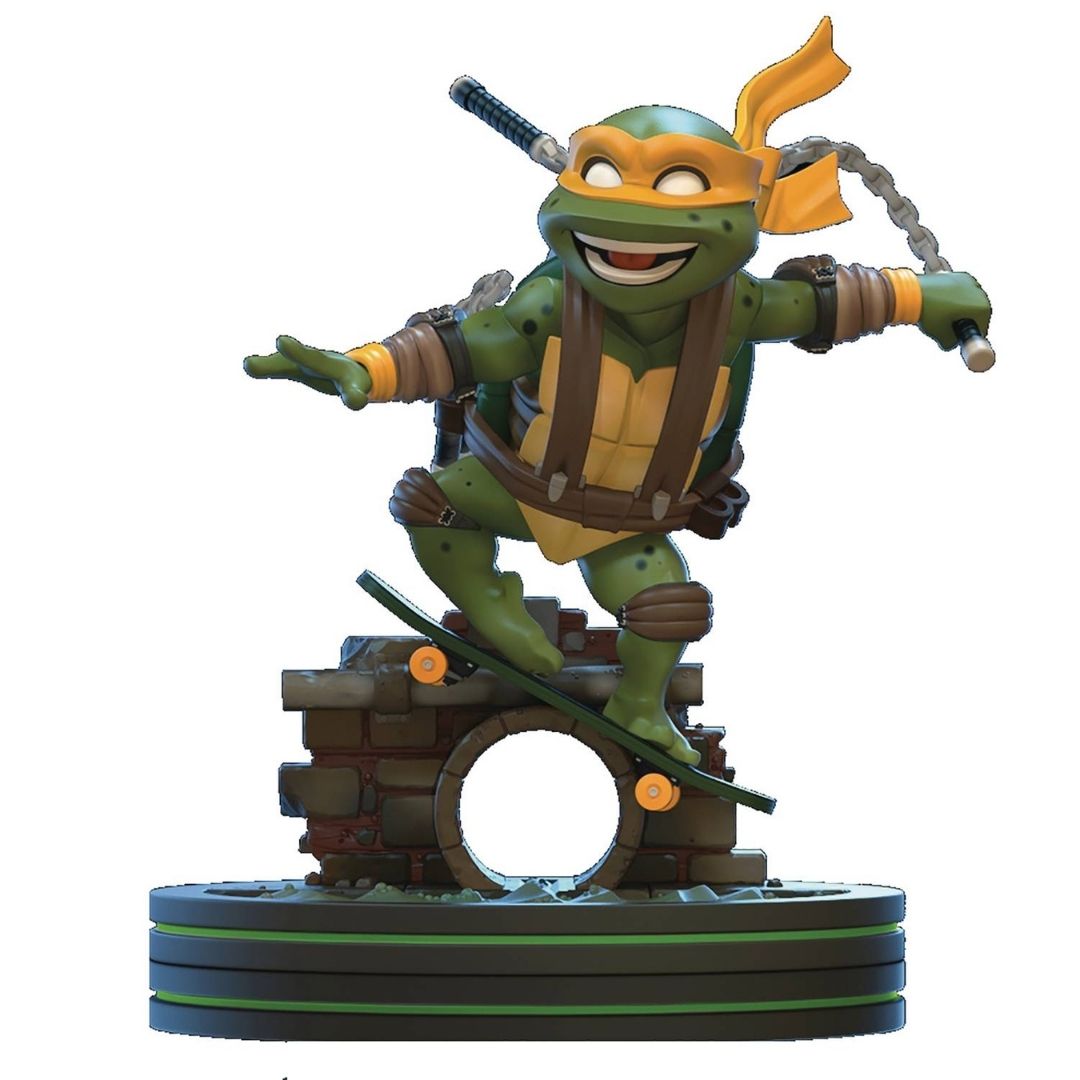 Teenage Mutant Ninja Turtles Michelangelo Q-Fig by Quantum Mechanix -Quantum Mechanix - India - www.superherotoystore.com