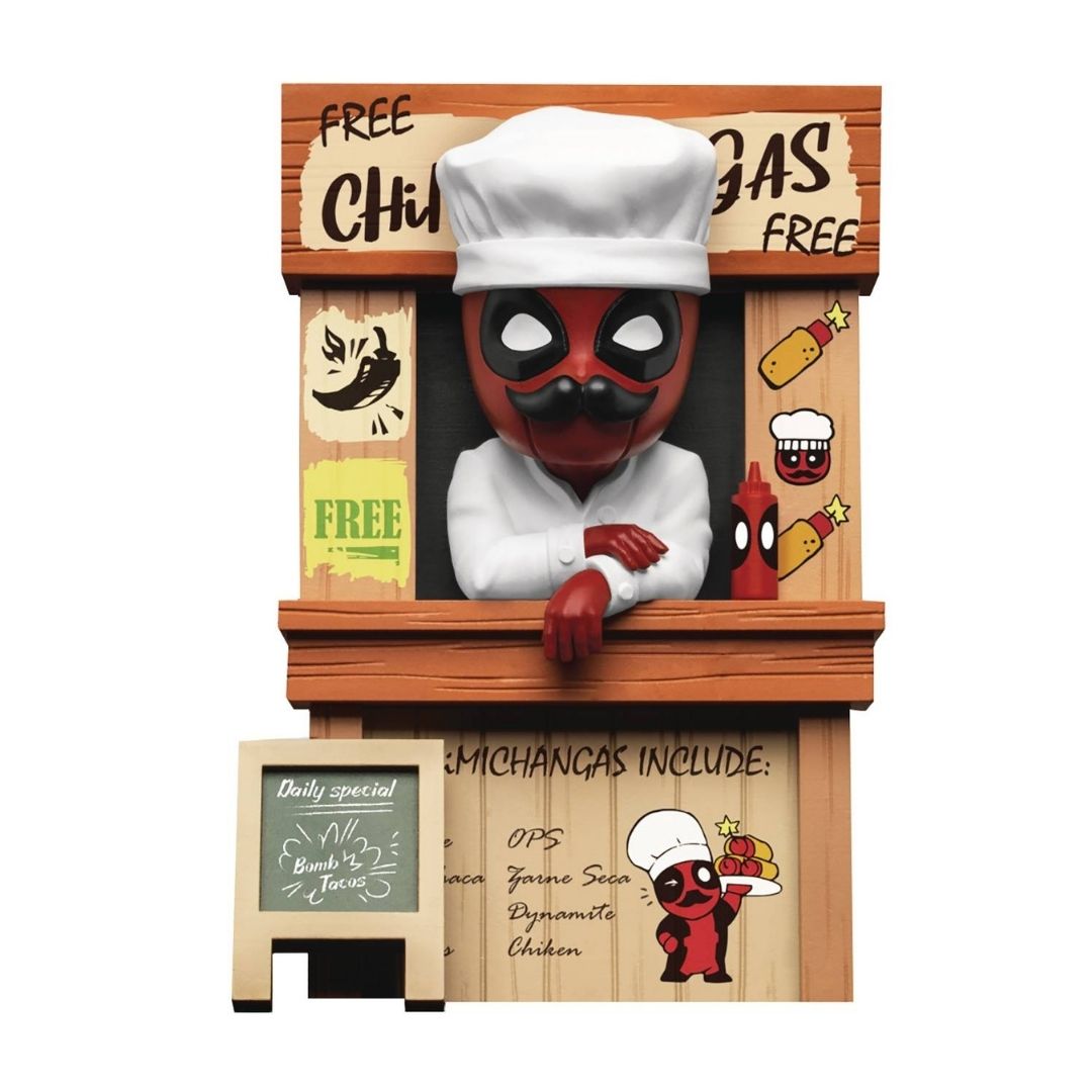 Deadpool Series Deadpool's Chimichangas Store Figure by Beast Kingdom -Beast Kingdom - India - www.superherotoystore.com