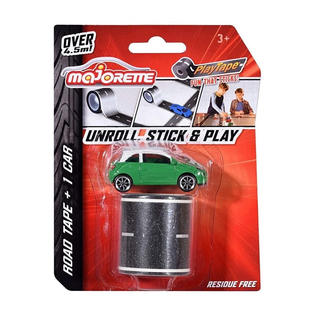 Green Open Adam &amp; Playtape Die-Cast Car Set by Majorette -Majorette - India - www.superherotoystore.com