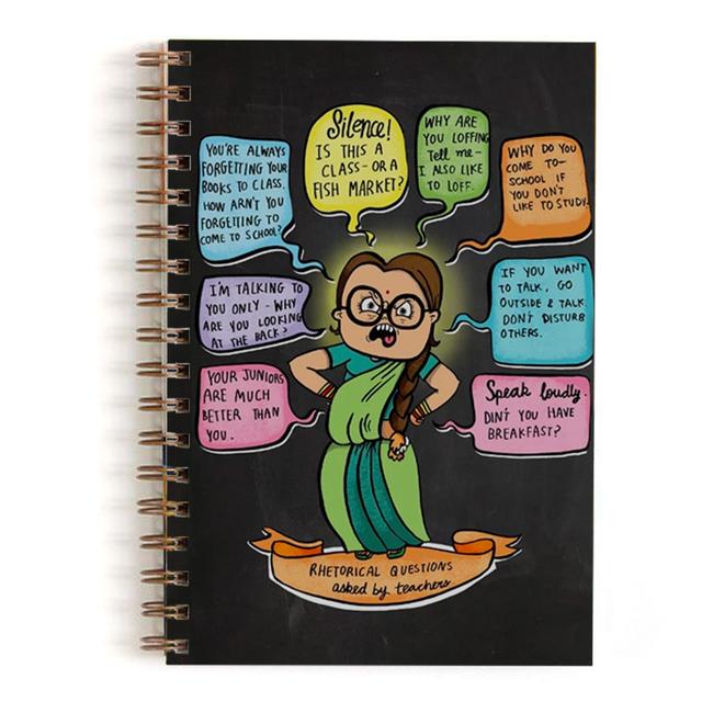 Teacher Notebook -Alicia D'Souza - India - www.superherotoystore.com