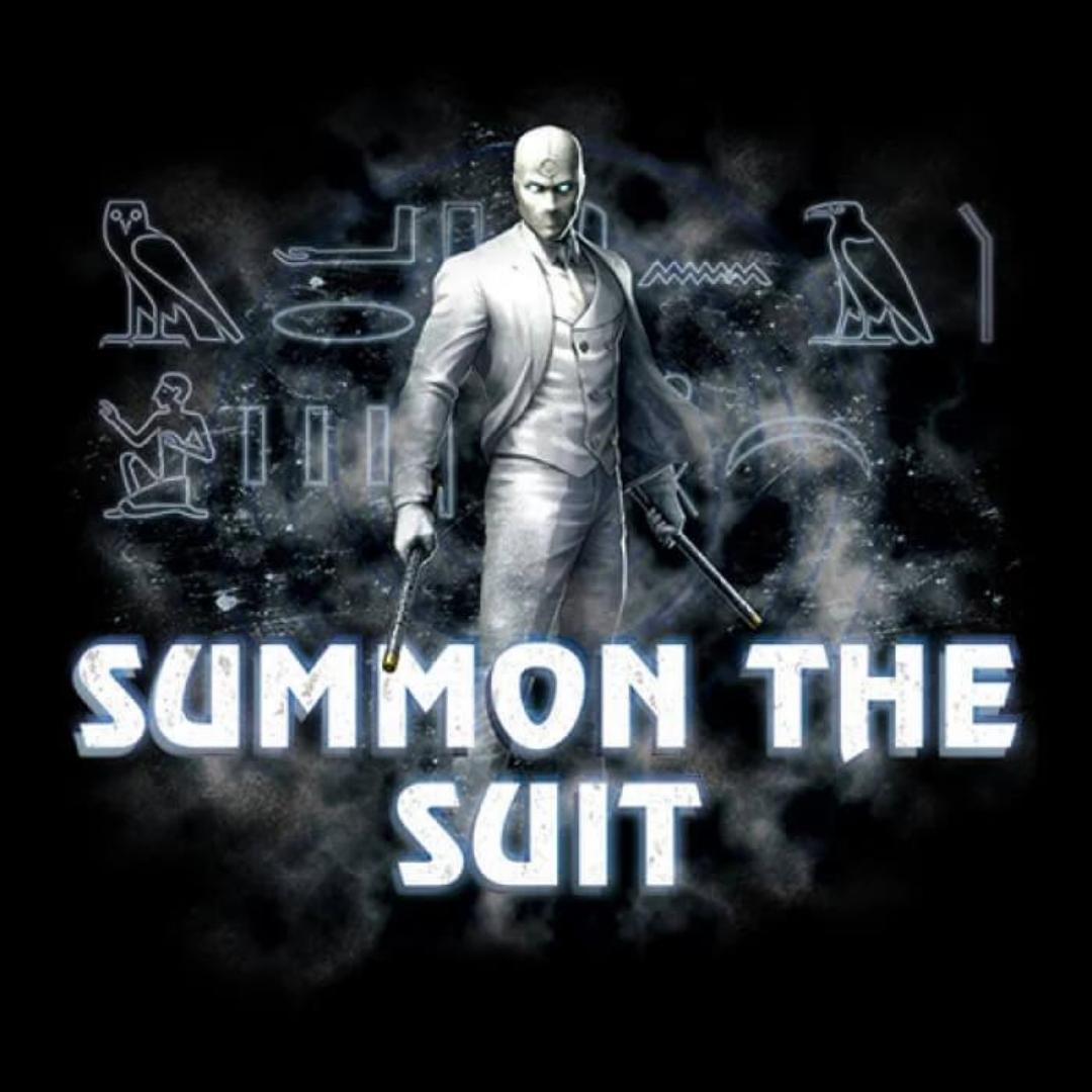 Summon The Suit - Marvel Official Moon Knight T-shirt -Redwolf - India - www.superherotoystore.com