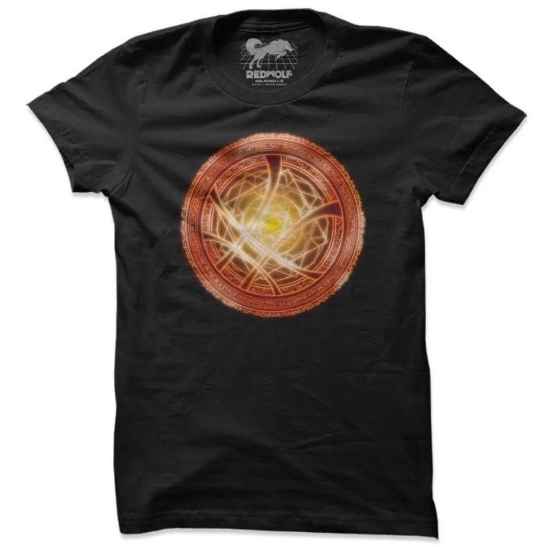 Sanctum Spell Symbol - Marvel Official Doctor Strange T-shirt -Redwolf - India - www.superherotoystore.com