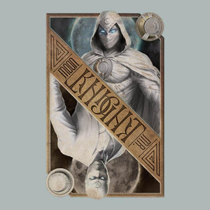 MK: Card - Marvel Official Moon Knight T-shirt -Redwolf - India - www.superherotoystore.com