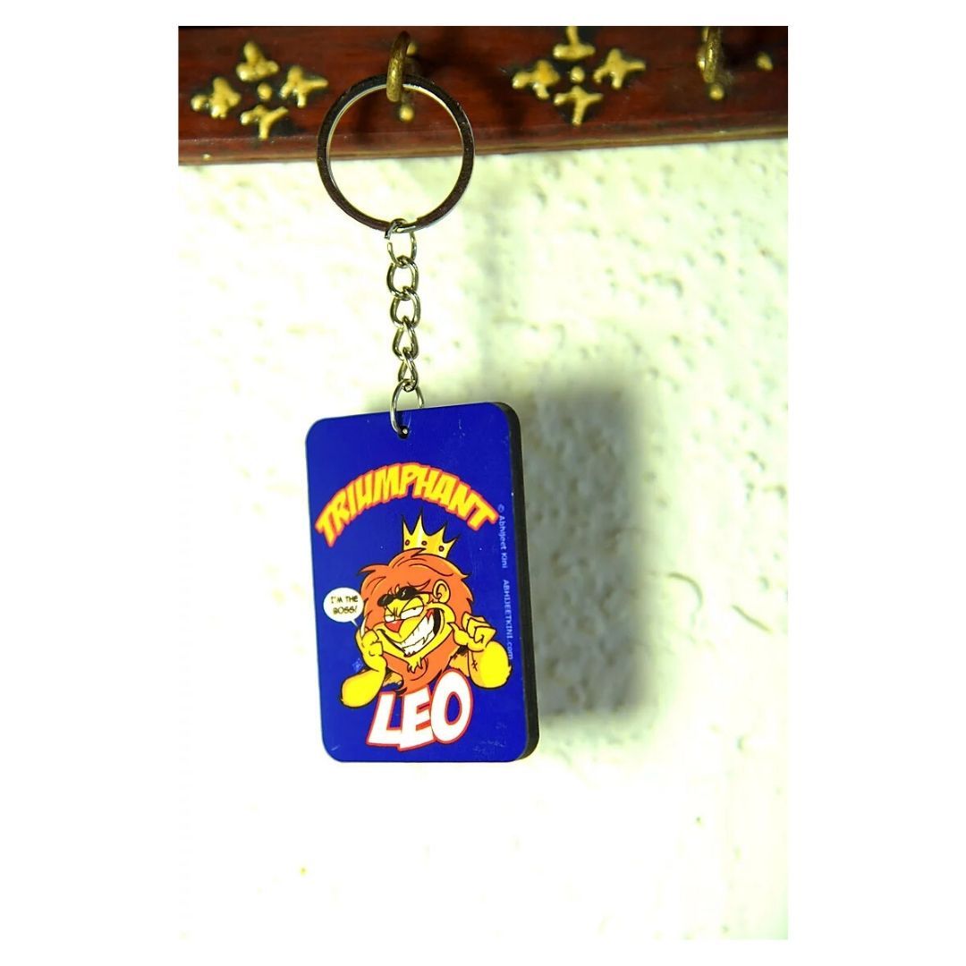 Triumphant Leo Keychain -Kini Studios - India - www.superherotoystore.com