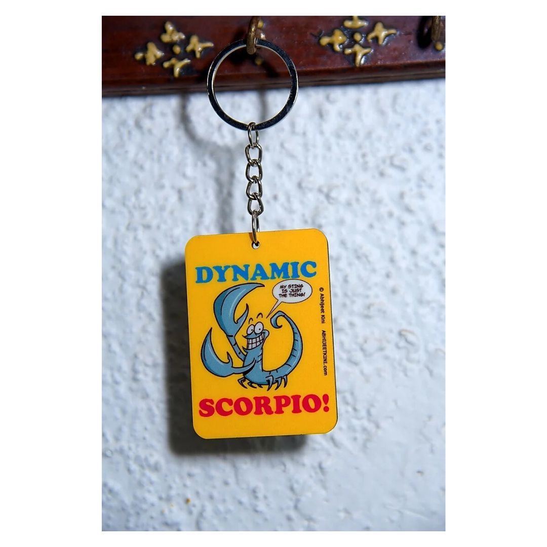 Dynamic Scorpion Keychain -Kini Studios - India - www.superherotoystore.com