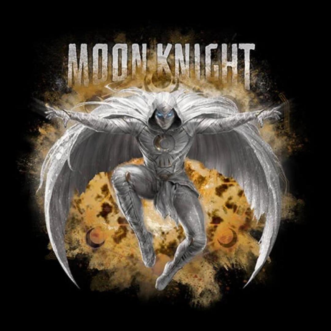 Knight In Action - Marvel Official Moon Knight T-shirt -Redwolf - India - www.superherotoystore.com