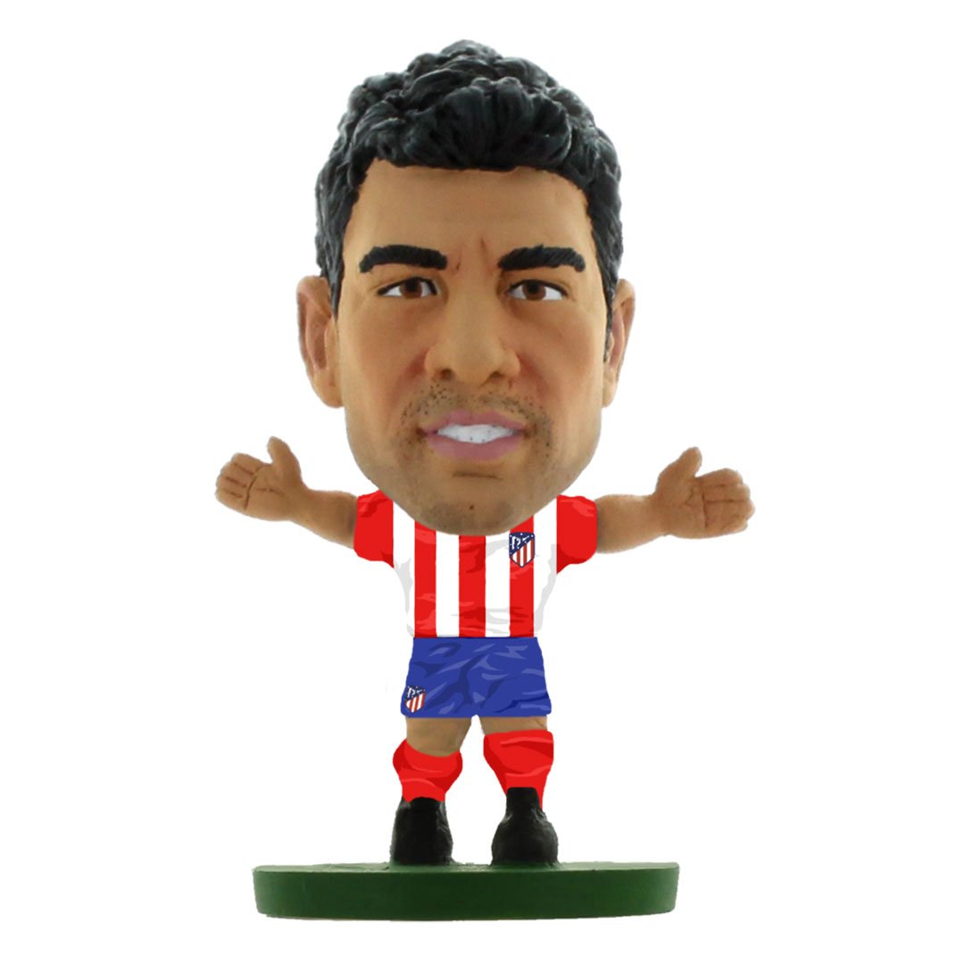 Diego Costa  - Atletico Madrid - Home Kit (Classic) (Old Shirt # 18) Figure by Soccer Starz -Soccer Starz - India - www.superherotoystore.com