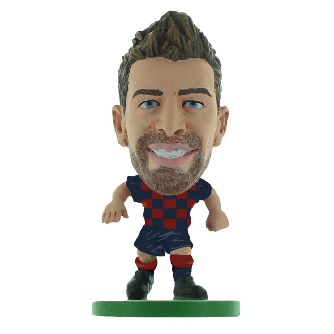 Gerard Pique - Barcelona - Home Kit (2020 Version) Figure by Soccer Starz -Soccer Starz - India - www.superherotoystore.com