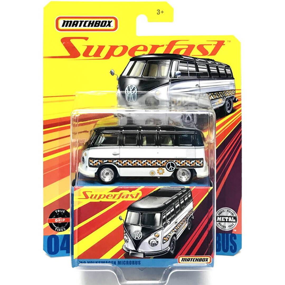 Superfast 1959 Volkswagen Microbus 1:64 Scale Die-Cast Car by Matchbox -Matchbox - India - www.superherotoystore.com
