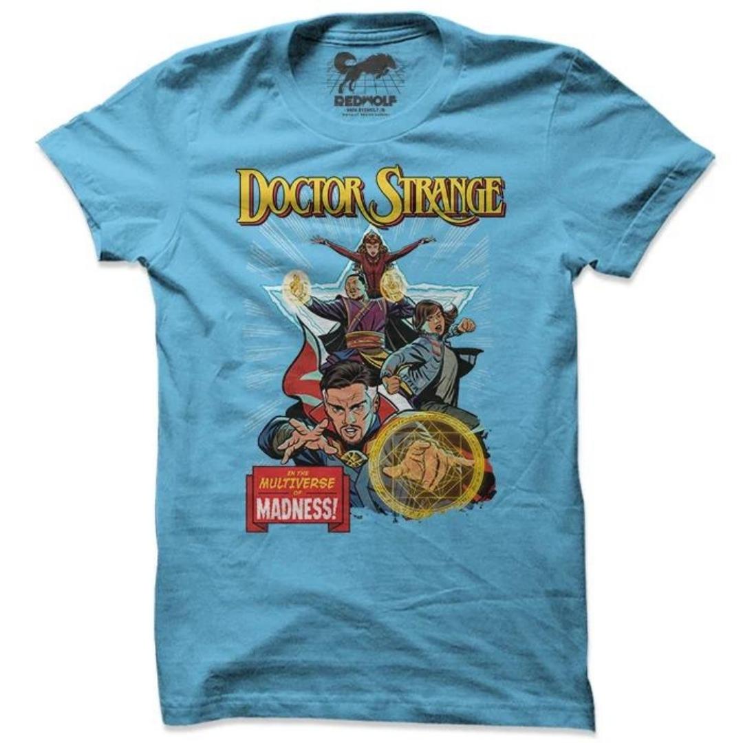 Multiverse Of Madness - Marvel Official Doctor Strange T-shirt -Redwolf - India - www.superherotoystore.com