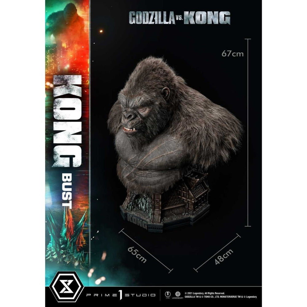 Godzilla Vs Kong Kong Bust by Prime 1 Studios - www.superherotoystore.com