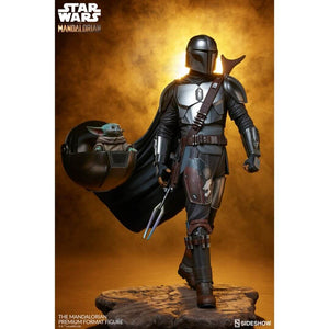 Star Wars The Mandalorian Premium Format Statue by Sideshow Collectibles -Sideshow Collectibles - India - www.superherotoystore.com
